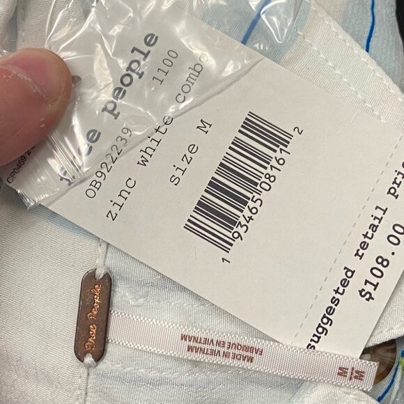 NWT Free People Revolve Window To My Heart Blouse Size Medium New With Tags Boho - Picture 5 of 5